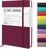 ISLAND A5 Squared Notebook 120gsm 180 Pages Hardback Grid