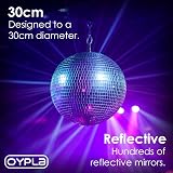 Oypla 300mm 12in Lightweight Disco Mirror Ball Dance Party DJ view 3