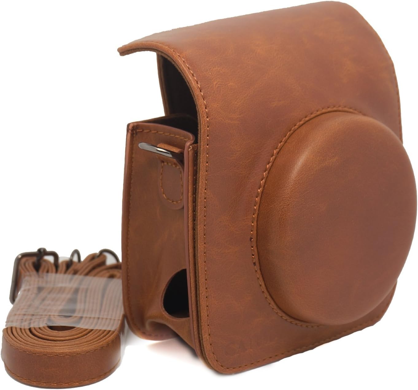 NodArtisan Vintga PU Leather fuji mini case for Fujifilm Instax Mini 90 Case bag-Brown