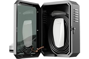 YONZEE Wall Charger Station Box for Tesla Model Y Juniper 3 S X, Electric Vehicle Car Charging Cover Protector Case for Most EV