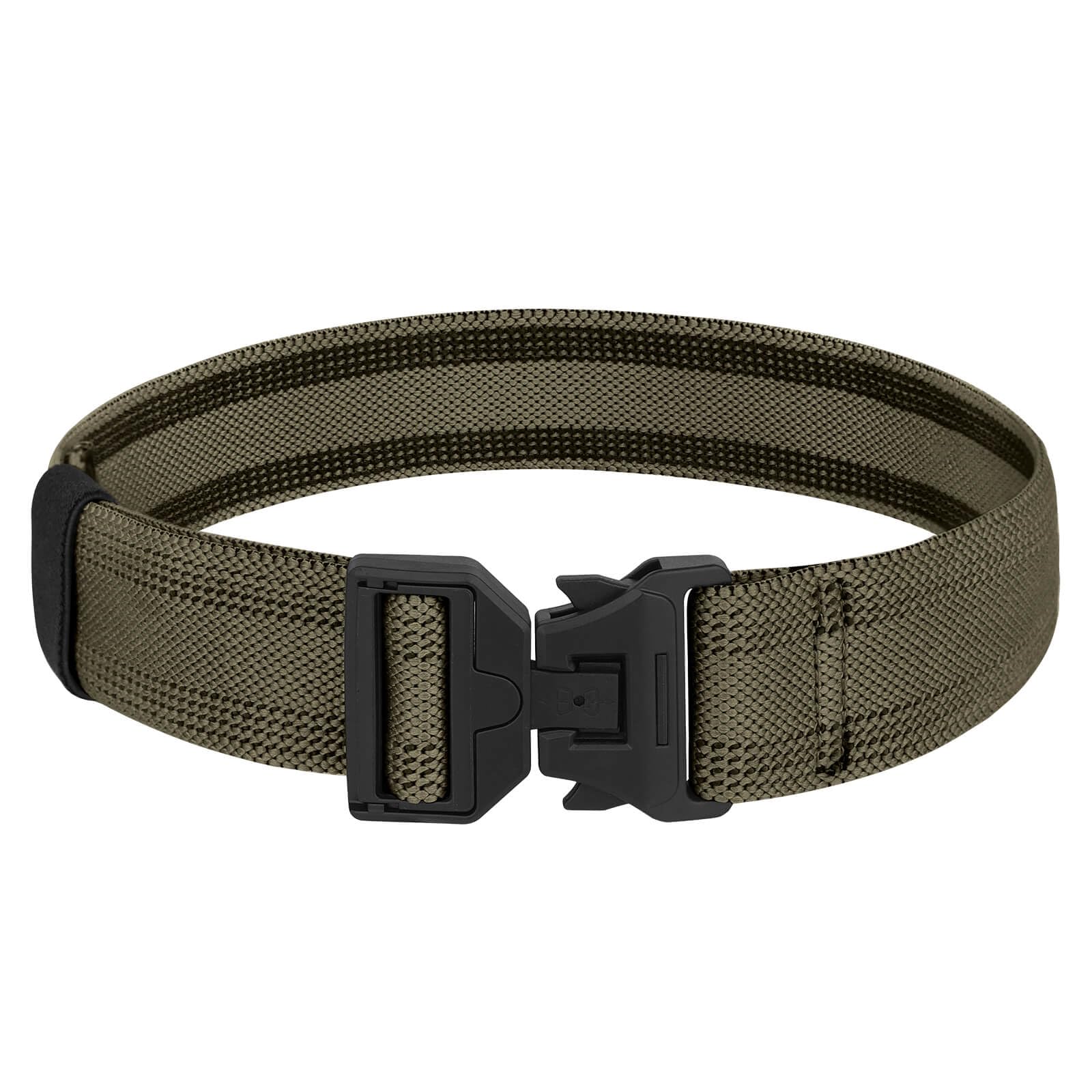 KRYDEX GEAR Tactical Leg Strap with Quick Release Buckle 1.5" Elastic Thigh Strap for Leg Drop Holster (Ranger Green)