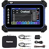 Hantek Tablet Oscilloscope 110MHz Bandwidth 250MSa/S 8M Storage Depth with 7" Touch Screen(TO1112/110MHz+2CH)