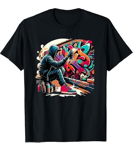 Amazon.com: Easy Come Easy Go – Street Graffiti Style T-Shirt