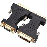 Cable Matters 2 Pack DVI-I (24+5) to VGA Male to Female Adapter