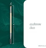 EcoTools Eyebrow Brush Duo Dual-Ended Spoolie Angled Brush Cruelty-Free view 5