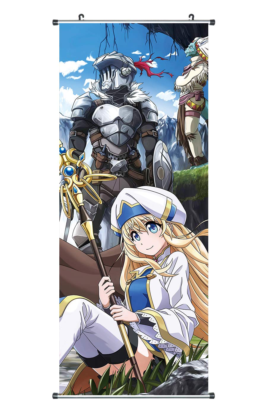 CoolChange Goblin Slayer scroll / Kakemono made of fabric, 100x40cm, theme: Onna Shinkan