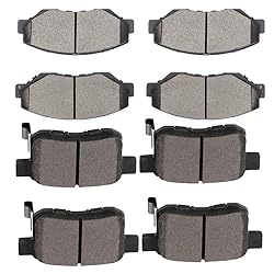 SCITOO D914 D1451 Front Rear Ceramic Brake Pads