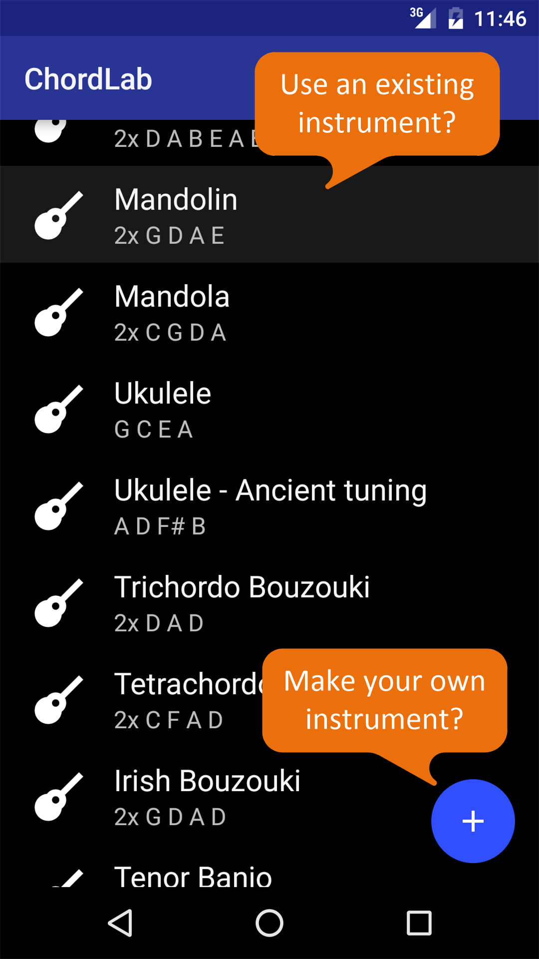 ChordLab AI Universal Chord Finder Tabs for All Chords, Tunings
