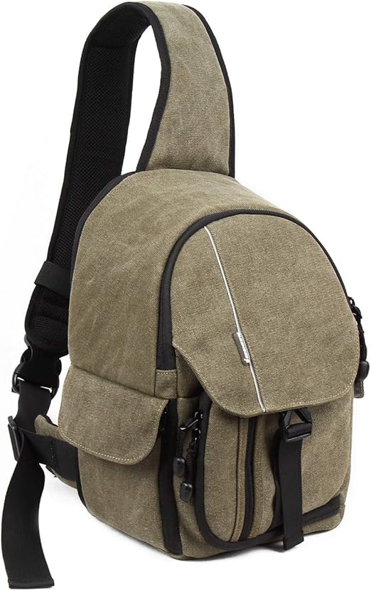 camera sling bag with tripod holder