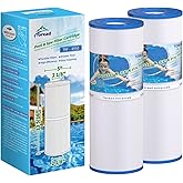 TOREAD TRF-4950 Spa Filter Replaces Unicel C-4950, Pleatco PRB50-IN, Guardian 413-212-02, Filbur FC-2390, 373045, 03FIL1600, 17-2380, Jacuzzi J210/J220/J235/J245/J275, 5X13 Hot Tub Filter, 2Pack