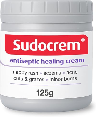 Sudocrem Antiseptic Healing Cream 125g Zinc Oxide Nappy Rash Eczema Acne