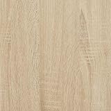 vidaXL Hanging Cabinet Sonoma Oak 60 cm Wall Mounted Kitchen Cupboard view 9