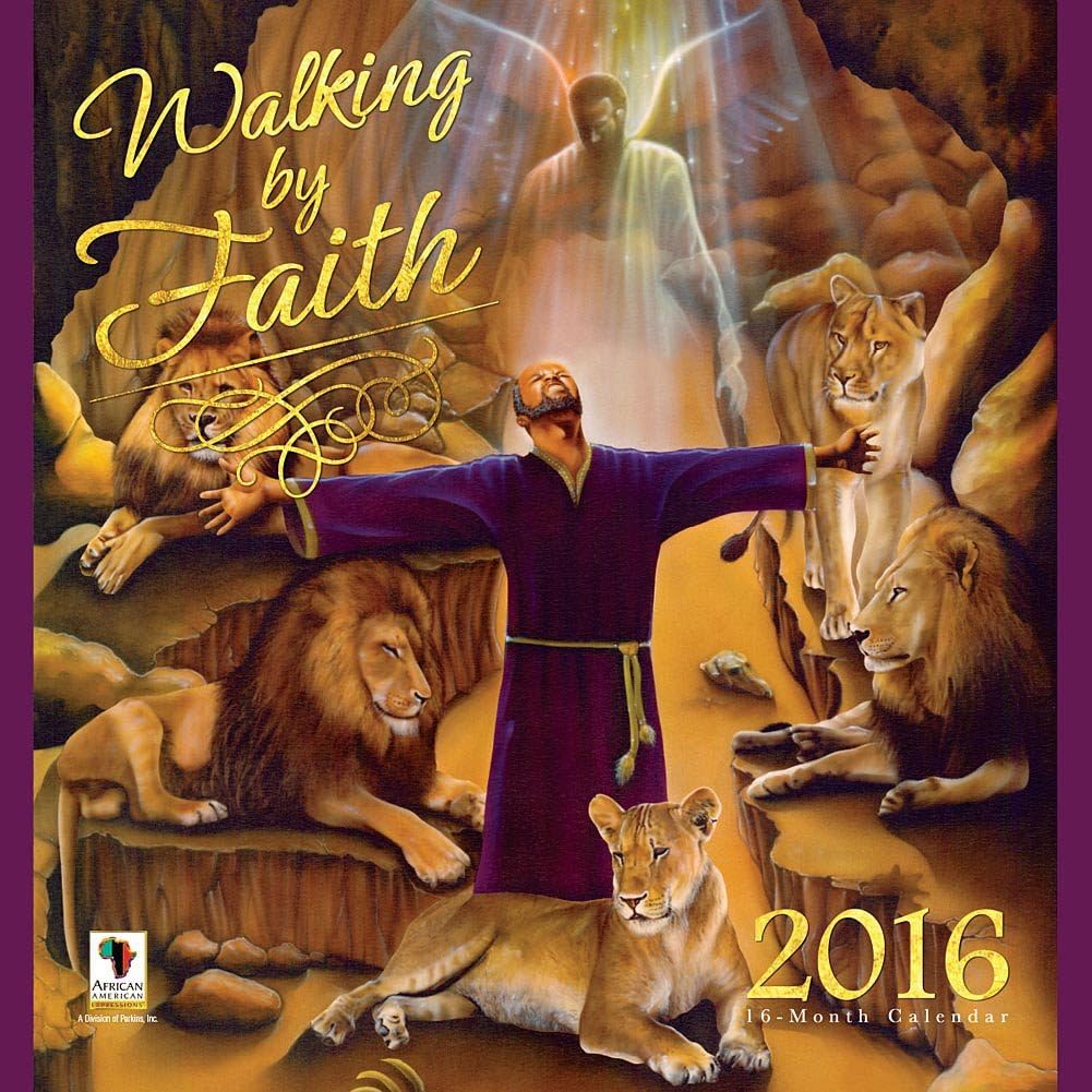Walking By Faith Wall Calendar By African American Expressions (796038230310)