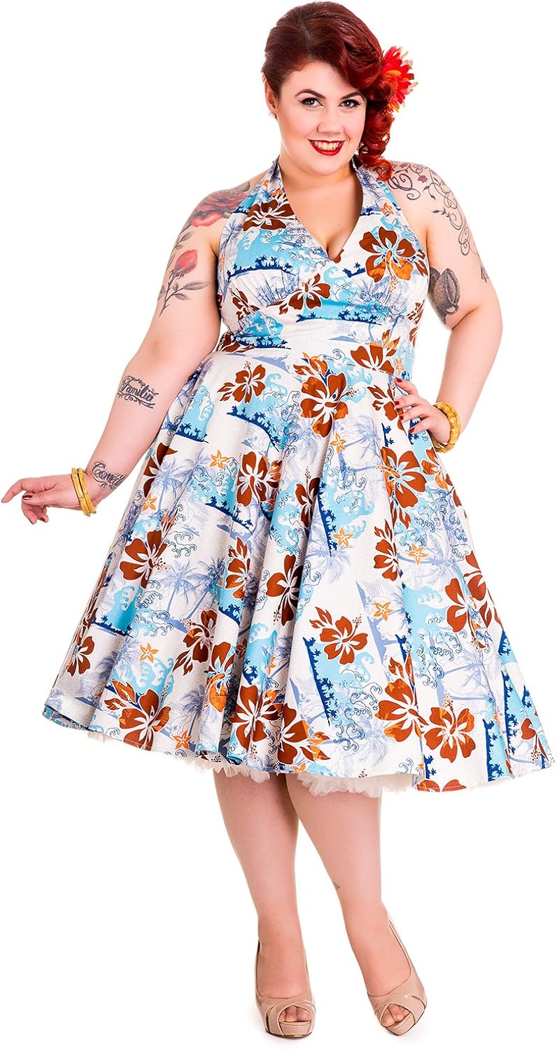 hell bunny hawaiian dress
