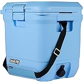 Coleman Pro Heavy-Duty 25qt Ultra-Light Premium Hard Cooler, Extra-Thick Insulation Keeps Ice up to 3 Days, 36-Can Capacity