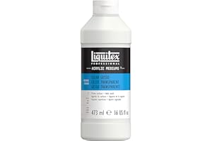 Liquitex Professional Gesso Surface Prep Medium, 473ml (16-oz), Clear