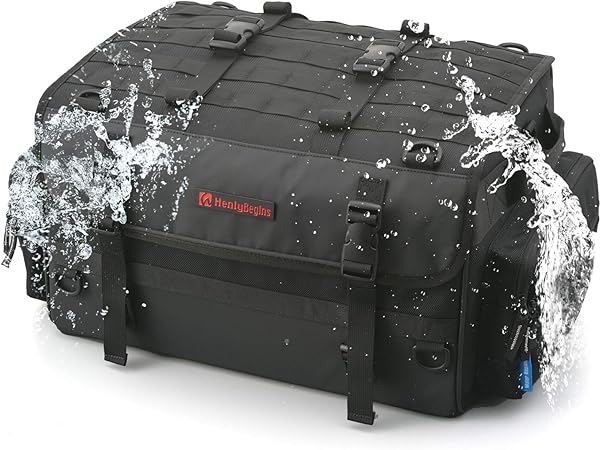 Amazon デイトナ ヘンリービギンズ バイク用 ツーリング シートバッグ Wr 防水 Mlサイズ 40l ホテル1 2泊 Dh 733 979 車 バイク 車 バイク