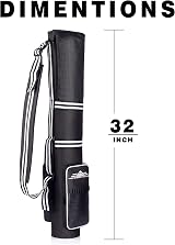 Champkey Professional Golf Sunday Bag 3-9 Clubs 6 Pockets Adjustable Strap view 6