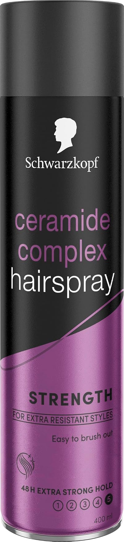 Schwarzkopf Styling Ceramide Complex Hairspray Mega Strong Hold 400ml