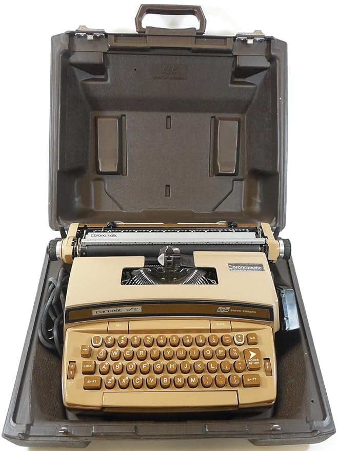 Smith Corona Super 12 Electric Portable Typewriter