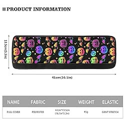 ASQVTIFE Pumpkin Refrigerator Handle Covers Set of