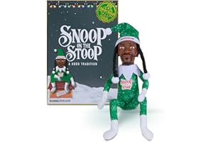 Snoop Dogg Snoop on The Stoop 2025 Christmas Elf, Shelf Decor, 12” Small Plush Collectible Figurine, Big Box