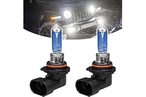 SamWinGear 9006 Headlight Bulb 9006 Halogen Head Light Bulbs, Ultra White Halogen Headlight Bulb 12V 100W High Beam Low Beam Fog Light Bulbs, Universal Light Lamp for Most Cars, Trucks, SUVs (9006)