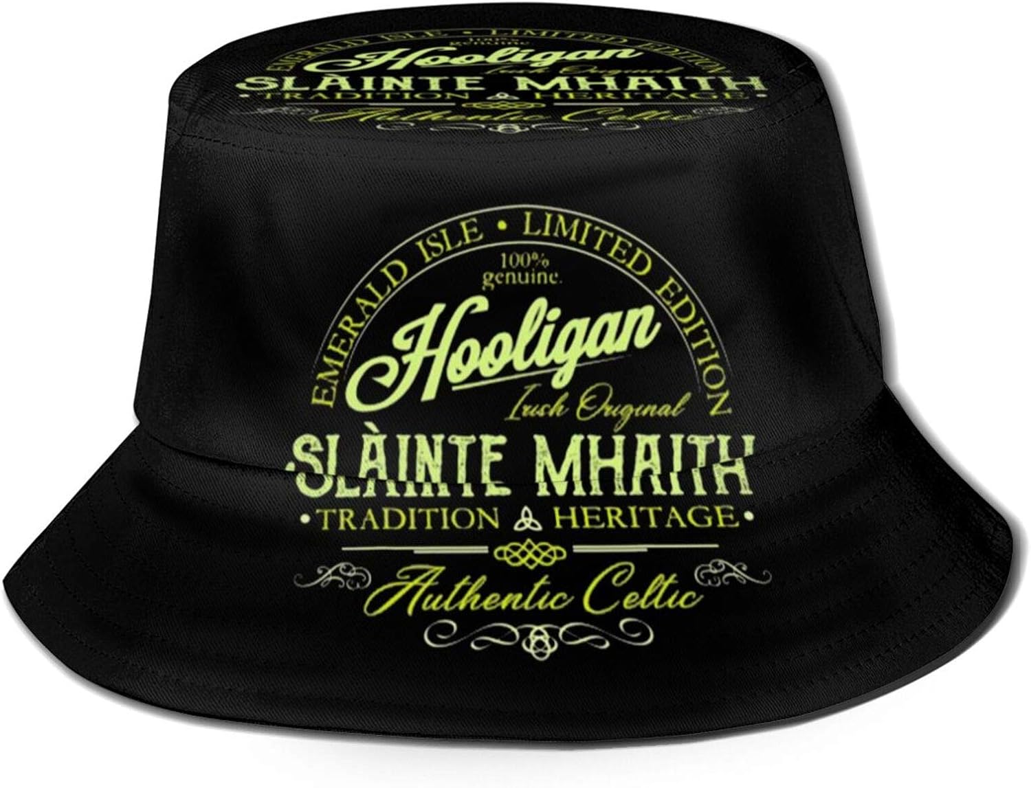 Slàinte Mhaith Celtic Hooligan Irish Bucket Hat Unisex Sun