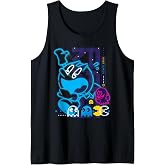 【PAC-MAN】PAC-MAN Neon Arcade 014 Tank Top