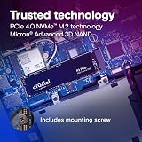 Crucial P3 Plus 1TB NVMe Gen4 M.2 PCIe Internal SSD CT1000P3PSSD801 view 4
