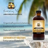 Sunny Isle Extra Dark Jamaican Black Castor Oil 8oz Natural Hair Scalp Skin view 7