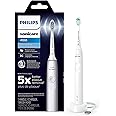 Phillips Sonicare Sonicare ProtectiveClean Removes up to 7x More Plaque, Long lasting 4 day Battery Life Rechargeable Electric Toothbrush, White/Grey