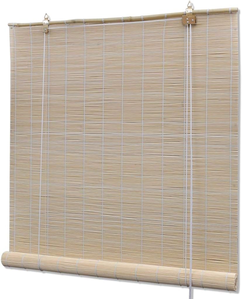 Natural Bamboo Roller Blinds 120 x 220 cm Amazon.co.uk DIY & Tools