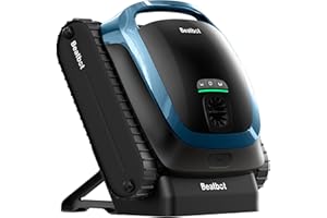 Beatbot AquaSense 2 Cordless Robotic Pool Vacuum Cleaner, Smart Surface Parking, Double-Pass Waterline Scrubbing, Cleans Floor, Walls, and Waterline, Above & In-Ground Pools up to 3,230 sq.ft - Blue