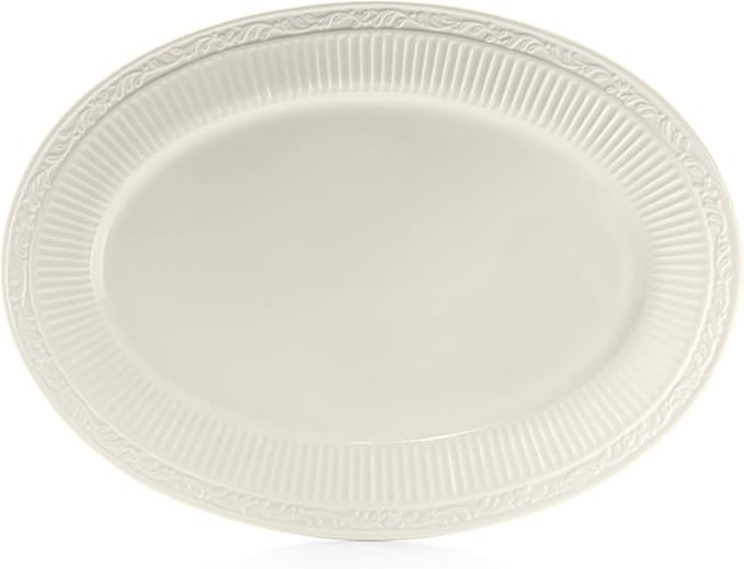 Mikasa Italian Countryside Oval Serving Platter, 18Inch
