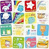 FANCY LAND 60 Lunch Box Notes for Kids Cute Motivational and Inspirational Thinking of You Cards for Boy’s and Girl’s Lunchbo
