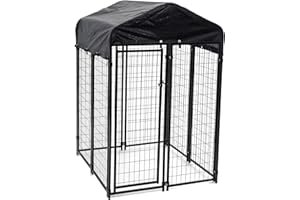 Lucky Dog Uptown Welded Wire Kennel (6'Hx4'Wx4'L)
