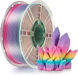 Kingroon PLA Filament 1.75 mm 1kg Silk Rainbow Candy