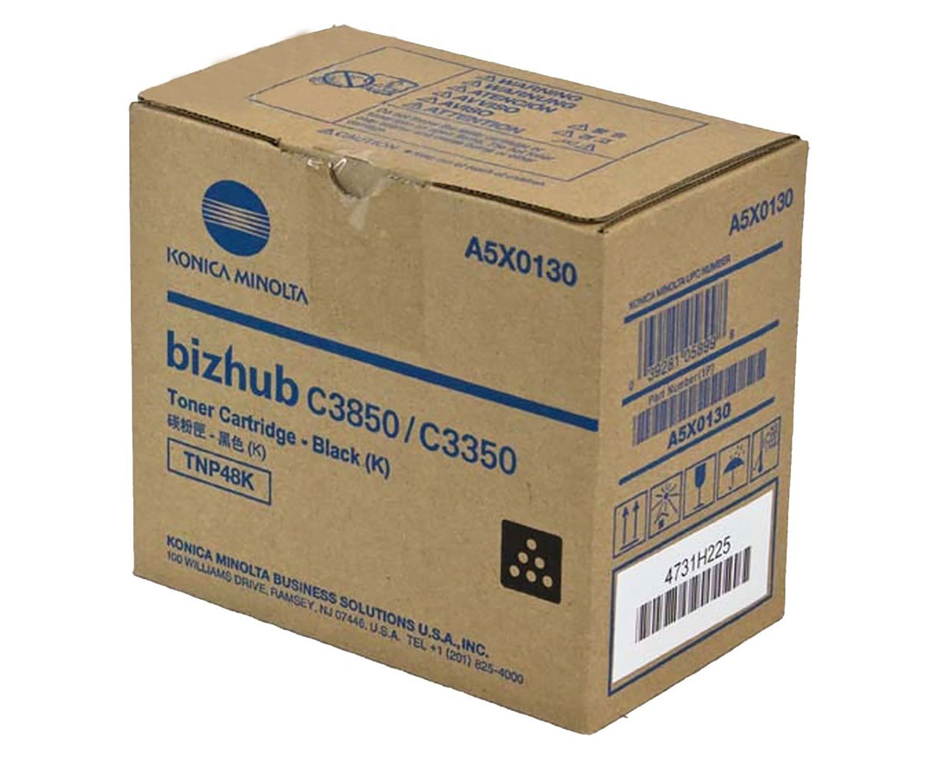 Konica minolta - Toner tnp-48k | 10000 Pages | Black | bizhub c3350 c3850