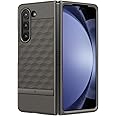 Caseology Parallax [3D Ergonomic Design] Full-Body Protective Case Compatible with Samsung Galaxy Z Fold 5 Case (2023) - Ash Gray