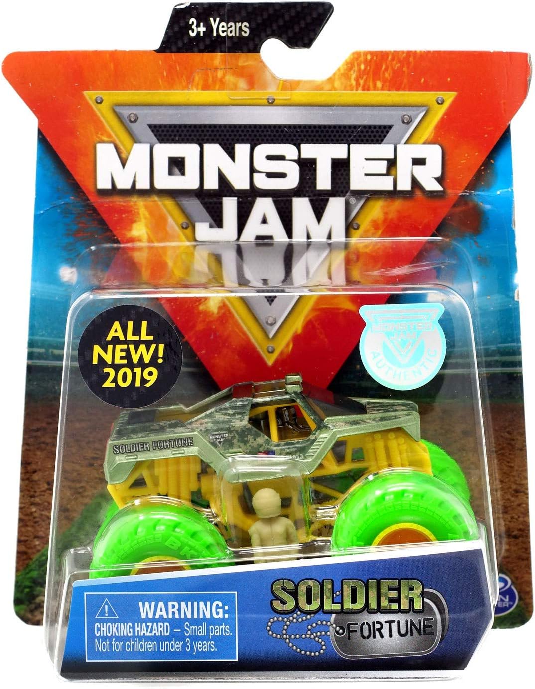 monster jam soldier fortune toy