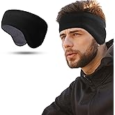 WTACTFUL Double-Layer Fleece Pro, Ear Warmers Muffs Cold Weather Winter Headband Ear Covers for Men Women Ski Running Cycling