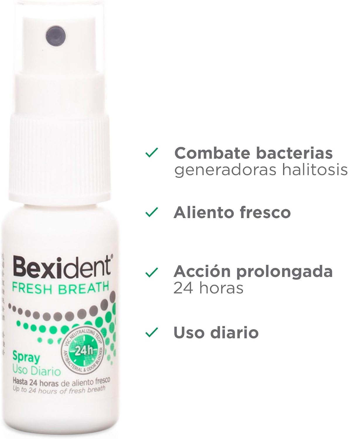 BEXIDENT FRESH BREATH SPRAY 15ML, blue, 15 ml (Paquete de 1) - Image 4