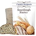 Mature Sourdough Starter Culture – 100+ Years Old Dehydrated Sourdough Starter Culture for Delicious Homemade Bread – All-Nat