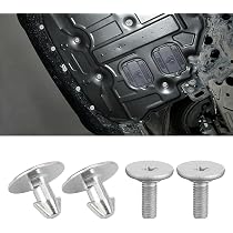 thumbnail interactive-video image 1 of 2-Pack Front Engine Splash Shield Lower Cover Bolts – For Honda CR-V & Civic (Direct Replacement) 1 of 6