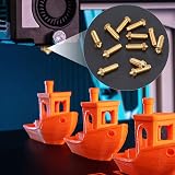 JIZZU 12x 0.4mm 3D Printer Nozzles M6 Brass Extruder for Anycubic Kobra 2 view 6