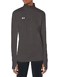 Under Armour Locker 1/2 Zip T-shirt, Charcoal