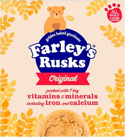 Heinz Farley's Original Rusks 150g Baby Finger Food Iron Calcium