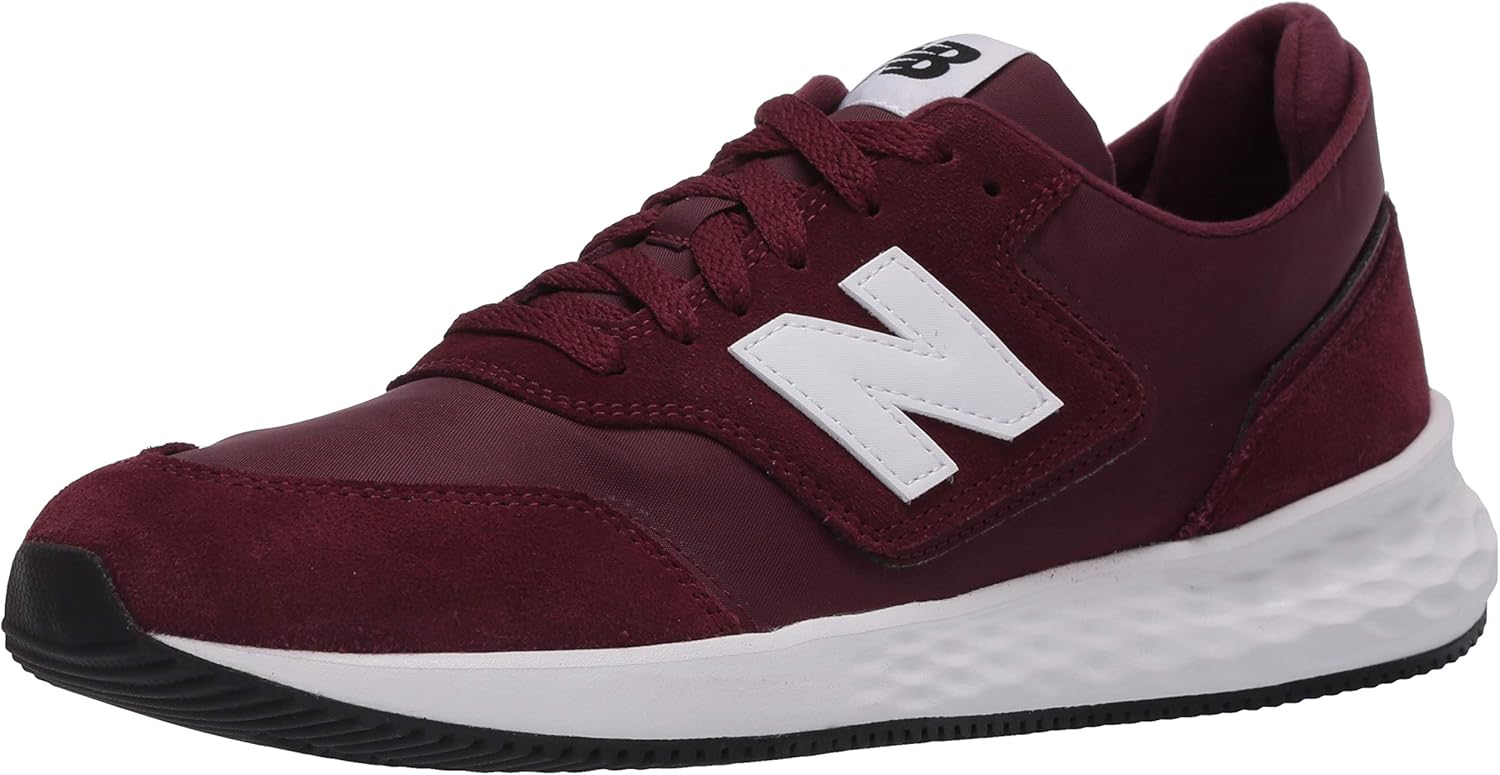 New Balance mens Fresh Foam X-70 V1 Sneaker, Nb Burgundy/Munsell White, 5 US: Amazon.co.uk 