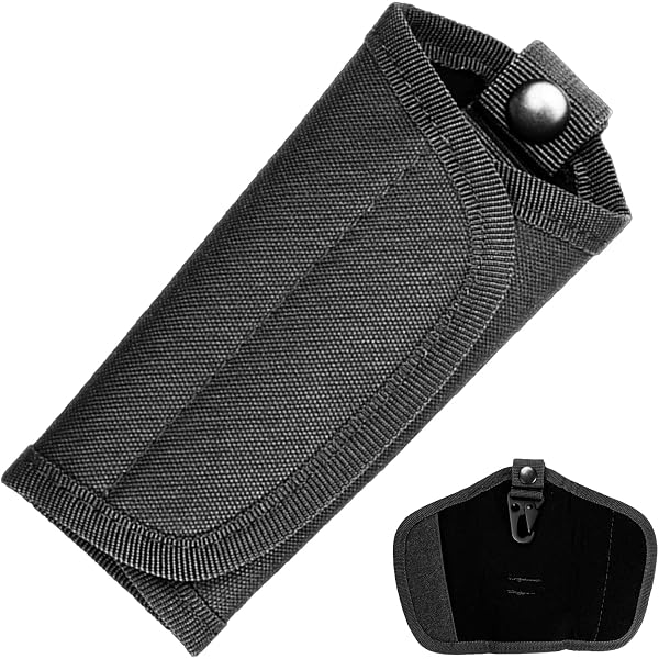 Porte-Clés Silencieux En Nylon – Pochette Avec Fermeture Velcro, Sangle Pour Ceinture, Dimensions 20x15.5 Cm